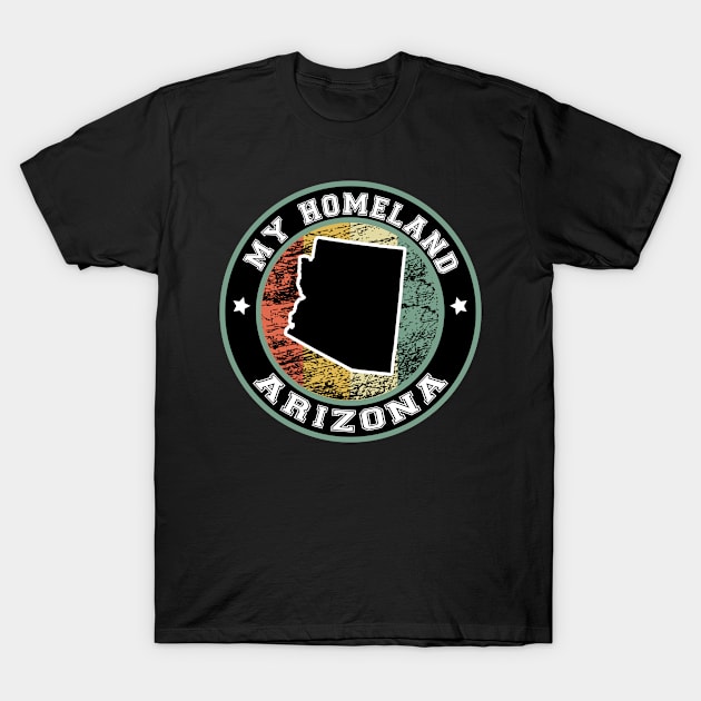 Homeland Arizona state USA vintage T-Shirt by LiquidLine